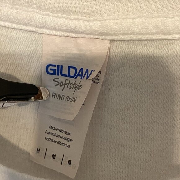 Partners In Crime White S/S T-Shirt Men's M Graphic Tee - Picture 4 of 5